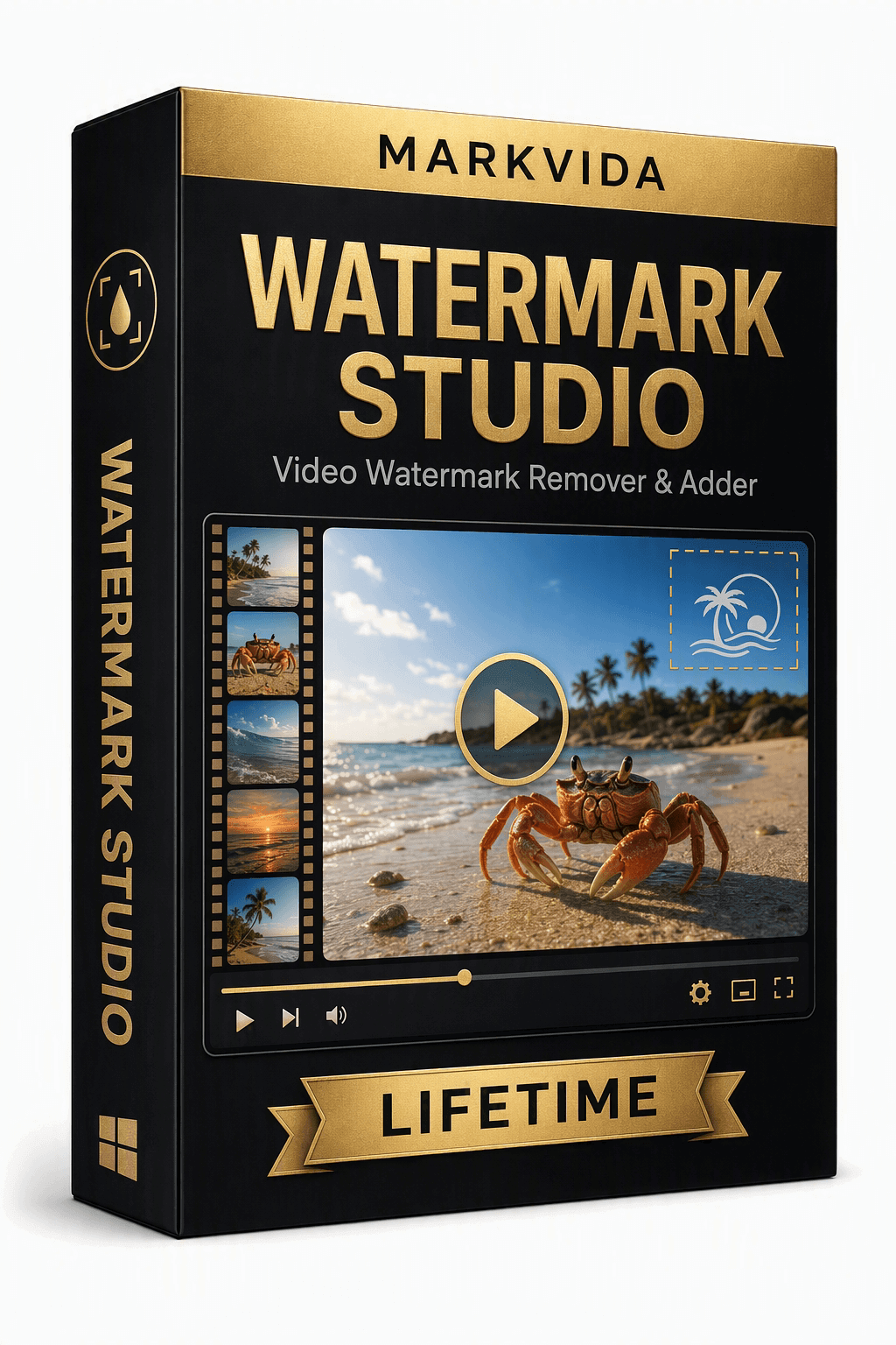Markvida Watermark Studio lifetime license box