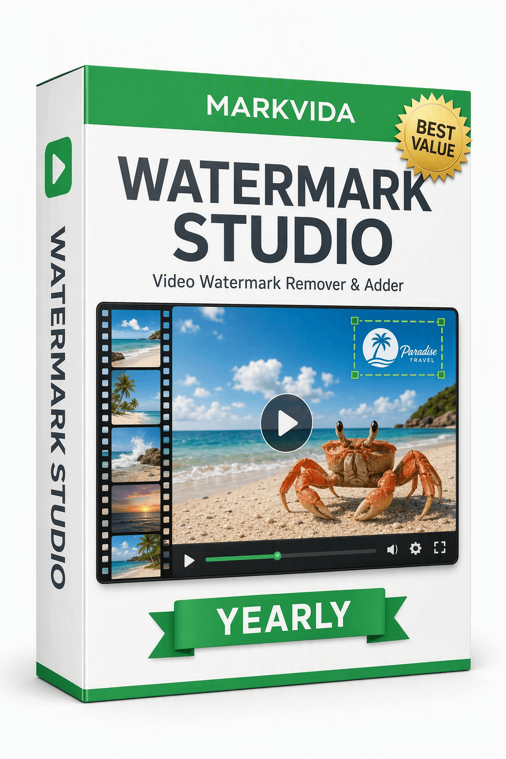 Markvida Watermark Studio yearly license box